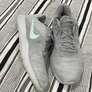 Nike FlexTR8 grey- slightly worn- no box women's size 10W